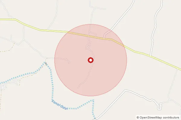 Map showing approximate area covered by Pincode 626106 — Mustakurichi Bo, Virudhunagar