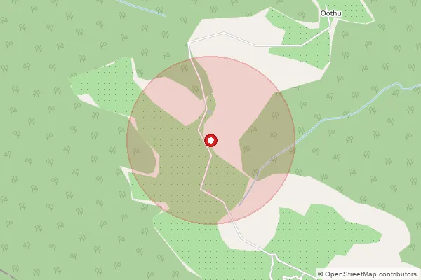 Map showing approximate area covered by Pincode 627427 — Nalumukku So, Tirunelveli