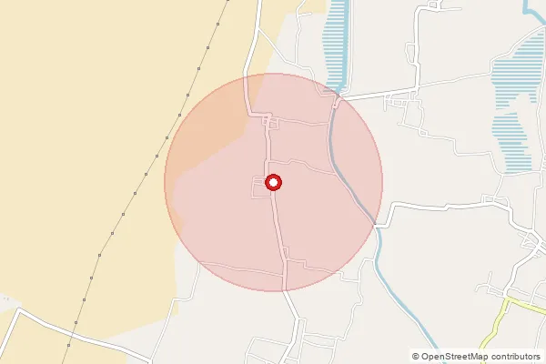 Map showing approximate area covered by Pincode 628205 — Mela Tiruchendur B.O, Tuticorin