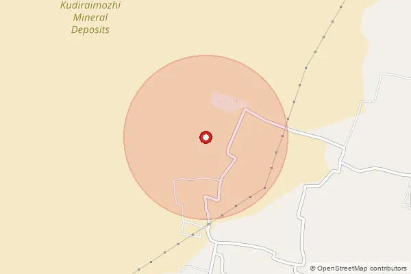 Map showing approximate area covered by Pincode 628213 — Seerudaiyarpuram B.O, Tuticorin