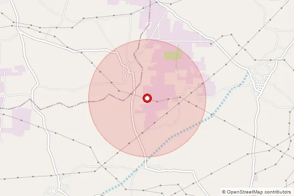 Map showing approximate area covered by Pincode 628714 — Ilavelangal B.O, Tuticorin