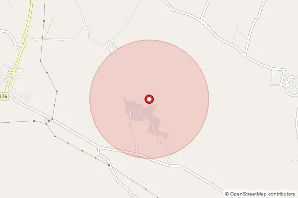 Map showing approximate area covered by Pincode 630201 — A.Thekkur S.O, Sivaganga