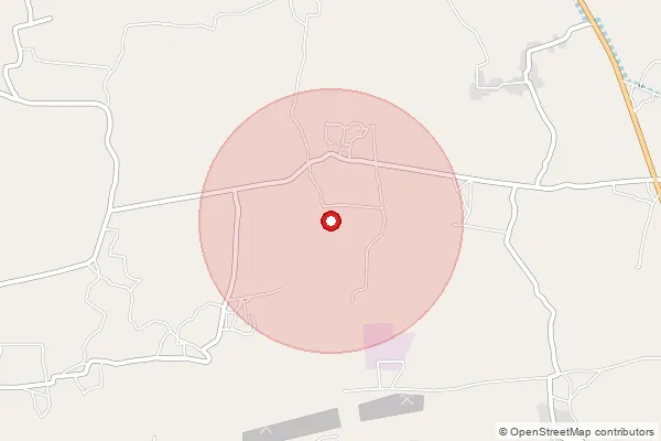 Map showing approximate area covered by Pincode 630562 — Enathi Bo, Sivaganga