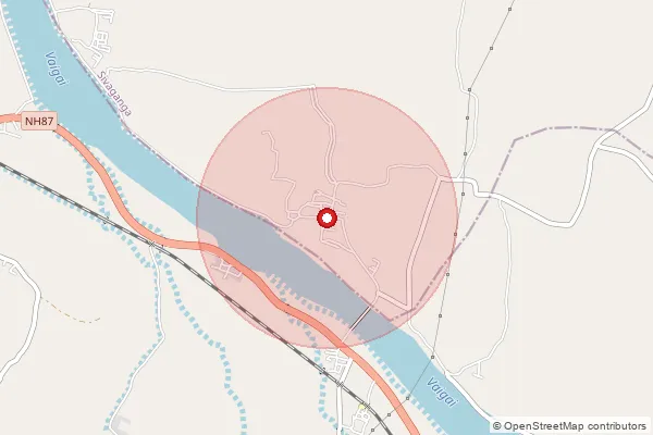 Map showing approximate area covered by Pincode 630602 — Idaikattur So, Sivaganga