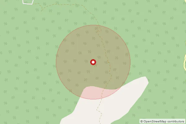 Map showing approximate area covered by Pincode 636352 — Kammampatti B.O, Dharmapuri