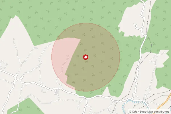 Map showing approximate area covered by Pincode 636811 — Chinnampalli B.O, Dharmapuri