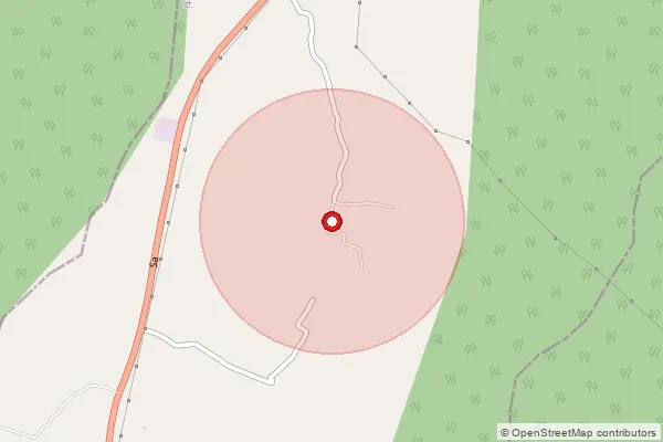 Map showing approximate area covered by Pincode 636902 — Hanumantheertham B.O, Krishnagiri