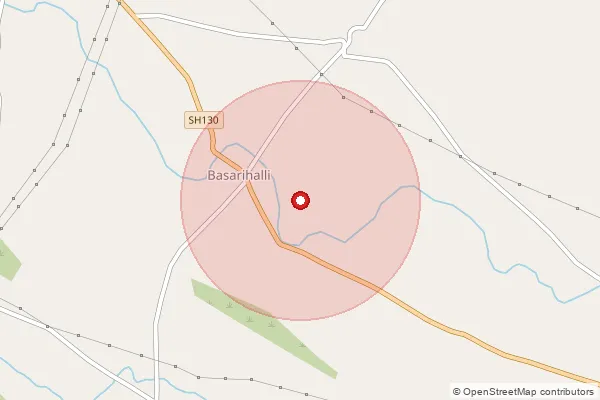 Map showing approximate area covered by Pincode 679102 — Veetampara Bo, Palakkad