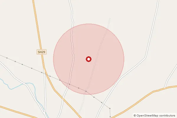 Map showing approximate area covered by Pincode 679511 — Chunangad So, Palakkad