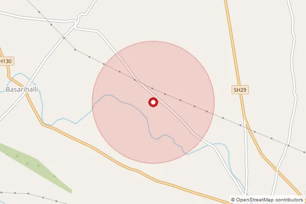 Map showing approximate area covered by Pincode 686146 — Vaikaprayar Bo, Kottayam