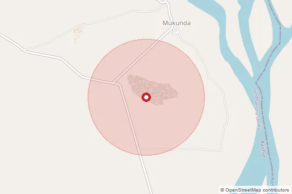Map showing approximate area covered by Pincode 686580 — Adukkam Bo, Kottayam