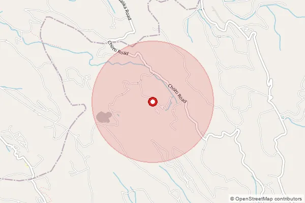 Map showing approximate area covered by Pincode 689644 — Kuzhikala So, Pathanamthitta