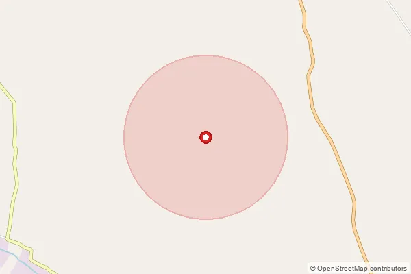 Map showing approximate area covered by Pincode 711314 — Kharuberia Bo, Howrah