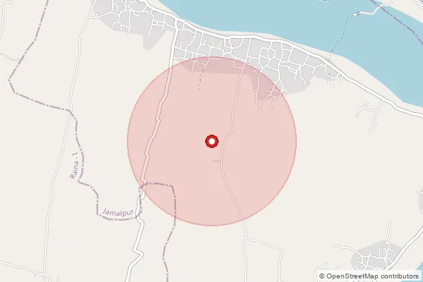 Map showing approximate area covered by Pincode 711316 — Fuleswar Bo, Howrah