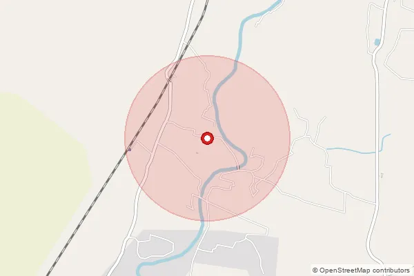 Map showing approximate area covered by Pincode 711414 — Polgustia Bo, Howrah