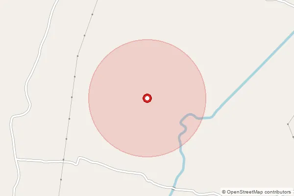 Map showing approximate area covered by Pincode 712406 — Nangulpara Bo, Hooghly