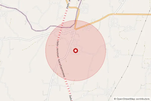 Map showing approximate area covered by Pincode 713360 — Asanboni Bo, Paschim Bardhaman