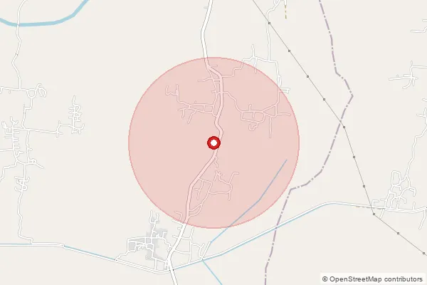 Map showing approximate area covered by Pincode 713426 — Bhandardihi Bo, Purba Bardhaman
