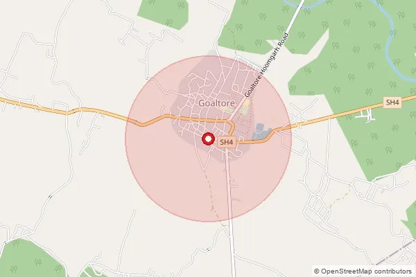 Map showing approximate area covered by Pincode 721128 — Andharia Bandri Sole Bo, Medinipur West