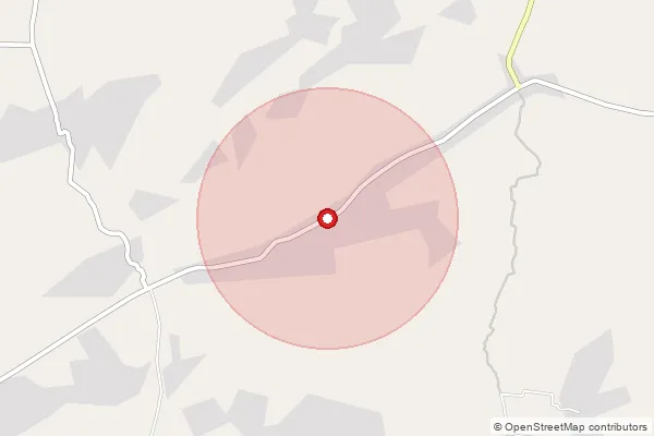 Map showing approximate area covered by Pincode 721431 — Boga Bo, Medinipur East