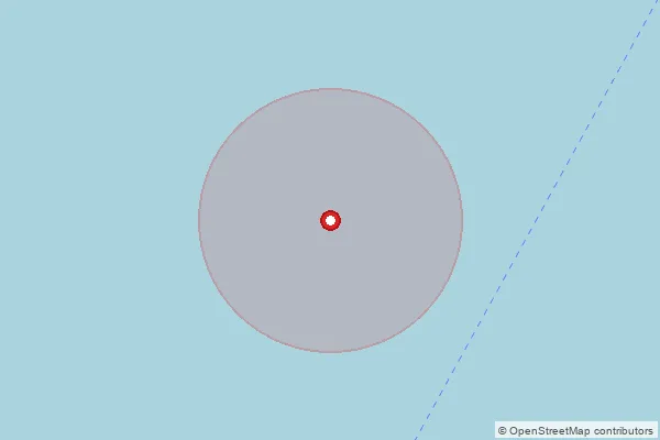 Map showing approximate area covered by Pincode 721433 — Mandarpur Bo, Medinipur East