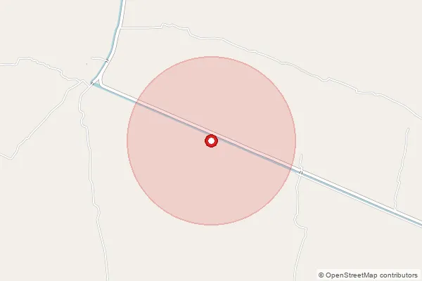 Map showing approximate area covered by Pincode 721456 — Arjunnagar Bo, Medinipur East