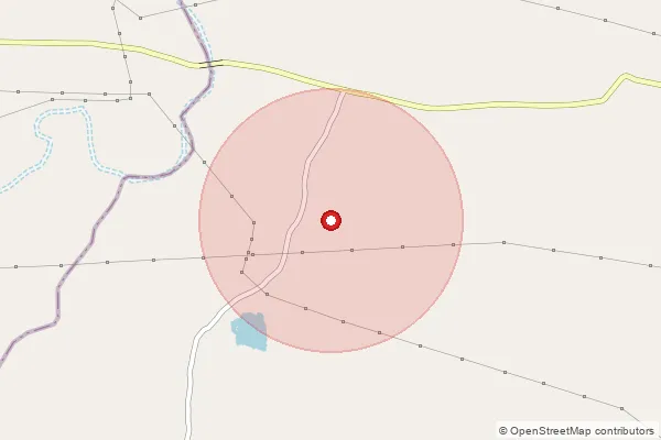 Map showing approximate area covered by Pincode 723146 — Deoli Bo, Purulia