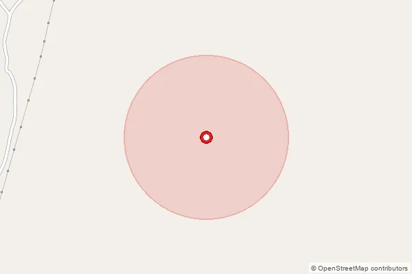 Map showing approximate area covered by Pincode 723155 — Chitra Bo, Purulia