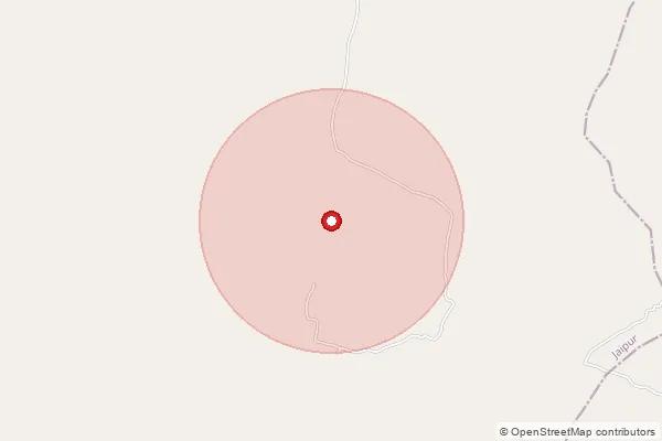 Map showing approximate area covered by Pincode 723201 — Arsha Bo, Purulia