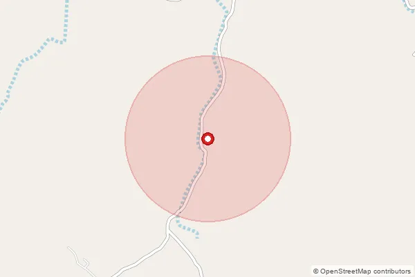 Map showing approximate area covered by Pincode 731304 — Bhatra Bo, Birbhum