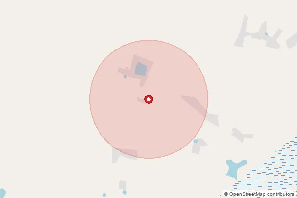 Map showing approximate area covered by Pincode 732204 — Paranpur So, Maldah