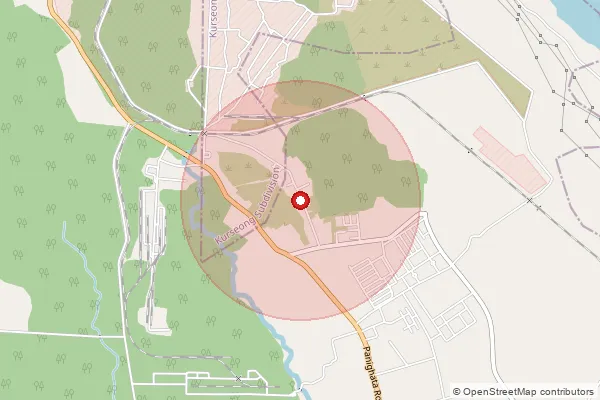 Map showing approximate area covered by Pincode 734424 — Bendubi So, Darjeeling