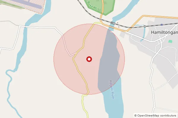 Map showing approximate area covered by Pincode 735214 — Dakshin Latabari Bo, Alipurduar