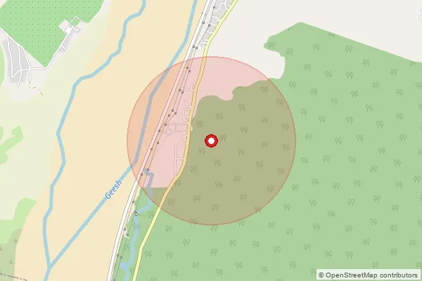 Map showing approximate area covered by Pincode 735234 — Gajoldoba So, Jalpaiguri