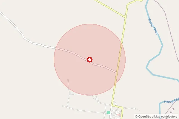 Map showing approximate area covered by Pincode 736159 — Andaranfulbari West Bo, Coochbehar