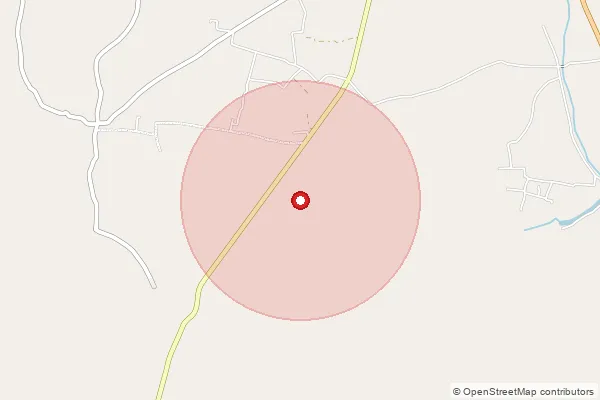 Map showing approximate area covered by Pincode 736170 — Dudherkuthi Dewanbash Bo, Coochbehar