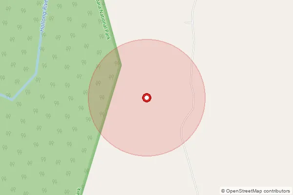 Map showing approximate area covered by Pincode 736204 — Dakshin Kamsingram Bo, Alipurduar