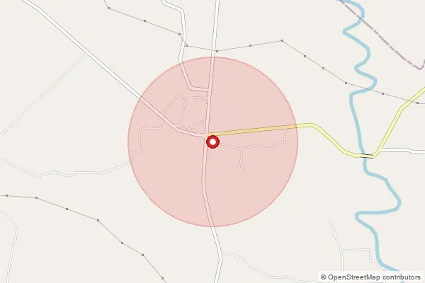 Map showing approximate area covered by Pincode 736209 — Natabari S.O, Na