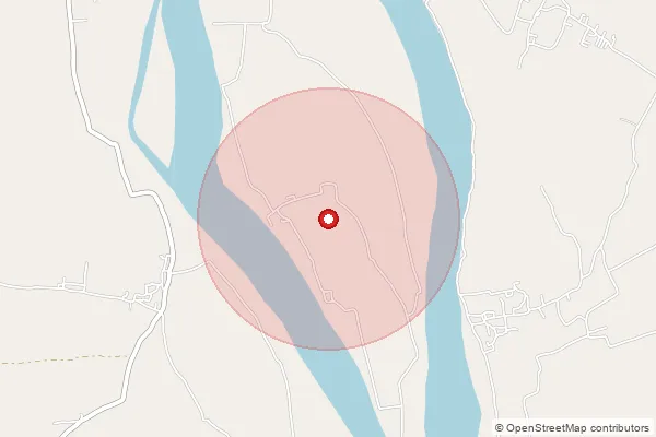 Map showing approximate area covered by Pincode 741153 — Baliadanga Faridpur Bo, Nadia