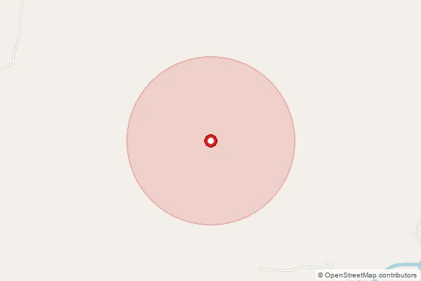 Map showing approximate area covered by Pincode 741154 — Saligram Bo, Nadia