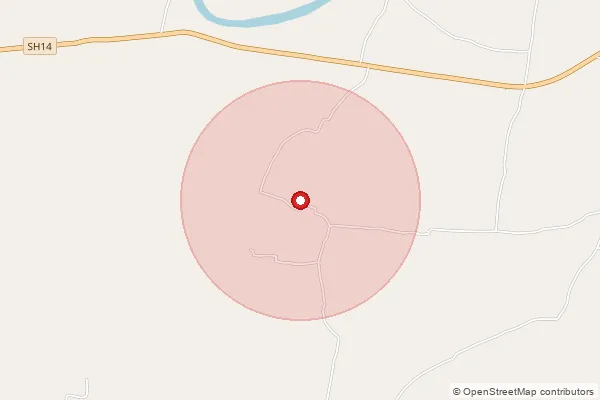 Map showing approximate area covered by Pincode 741155 — Bakshipur Bo, Nadia