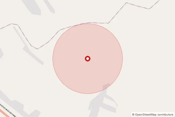 Map showing approximate area covered by Pincode 742151 — Laskarpur Bo, Murshidabad