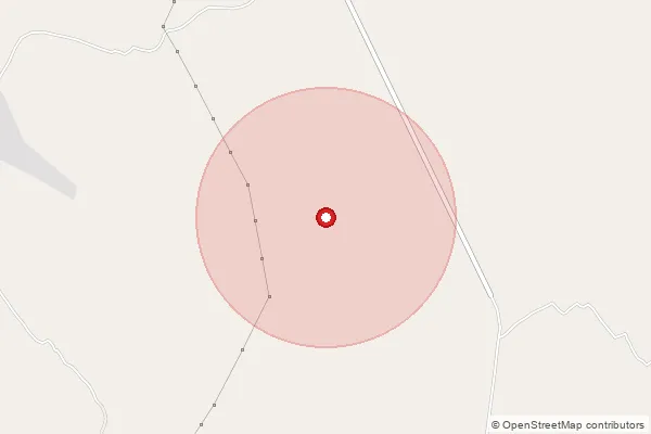 Map showing approximate area covered by Pincode 742160 — Nashipur Rajbati So, Murshidabad