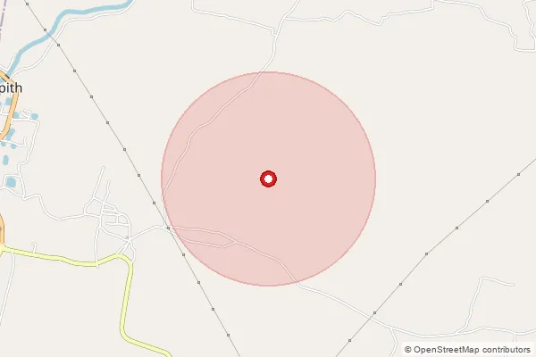 Map showing approximate area covered by Pincode 742301 — Amlai Bo, Murshidabad