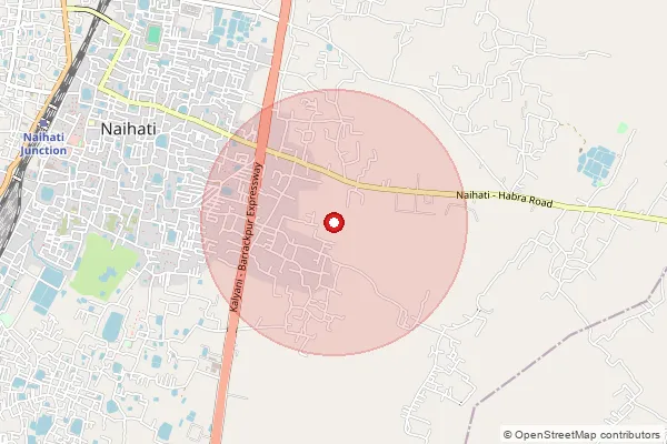Map showing approximate area covered by Pincode 743130 — Dogachia So, 24 Paraganas North