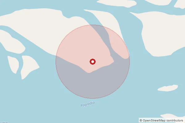 Map showing approximate area covered by Pincode 781338 — Bori B.O, Nalbari