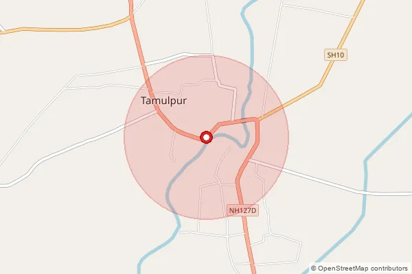 Map showing approximate area covered by Pincode 781367 — Kalakuchi B.O, Baksa