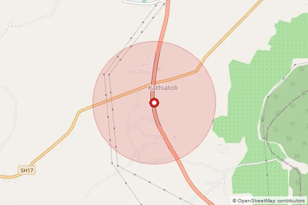 Map showing approximate area covered by Pincode 782427 — Jumurmur B.O, Nagaon