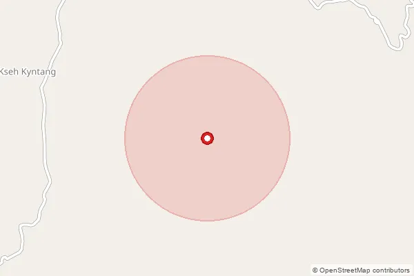 Map showing approximate area covered by Pincode 782486 — Khanduli B.O, West Karbi Anglong