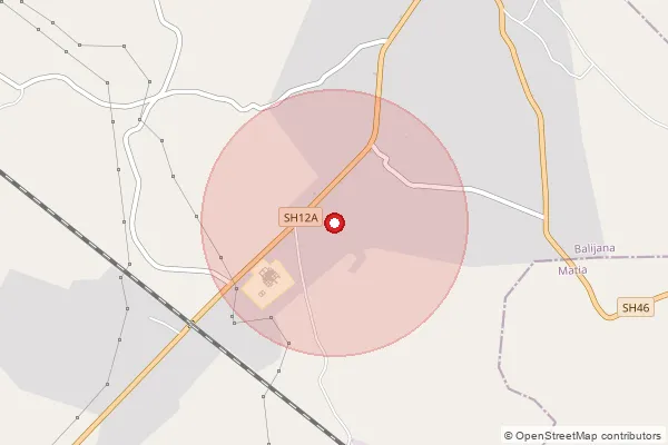 Map showing approximate area covered by Pincode 783101 — Goalpara Head Post Office, Goalpara